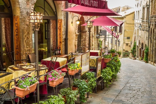 Gasse in Italien Strasse Italien